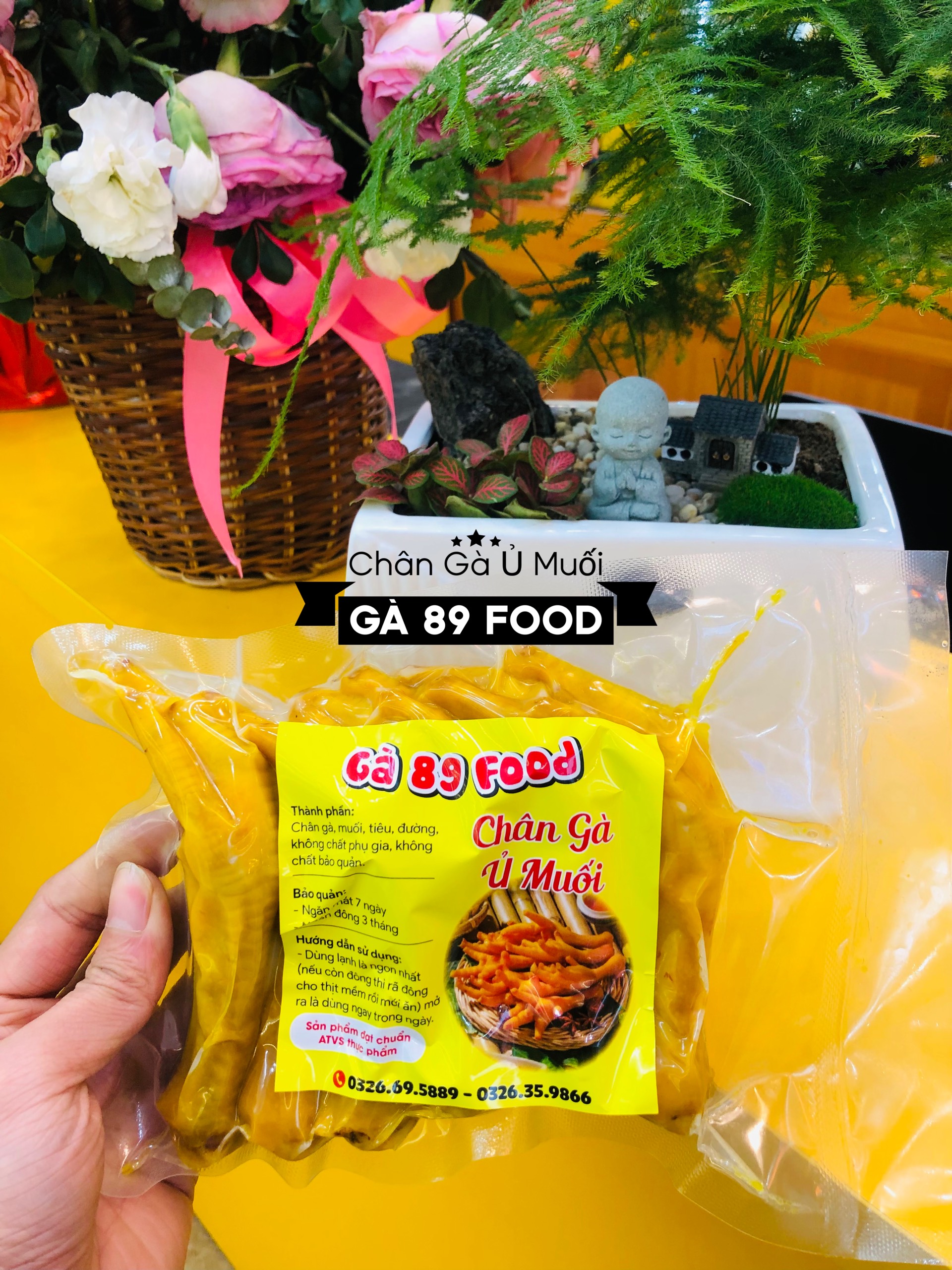 CHÂN GÀ Ủ MUỐI