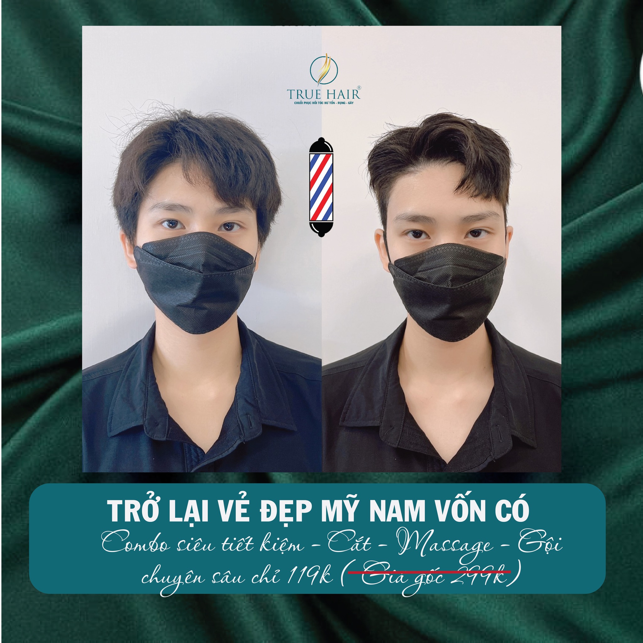 Uốn Tóc Nam