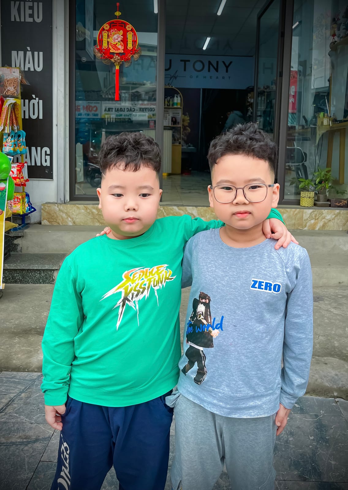Cắt tóc bé trai