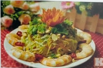 Salad tôm tươi