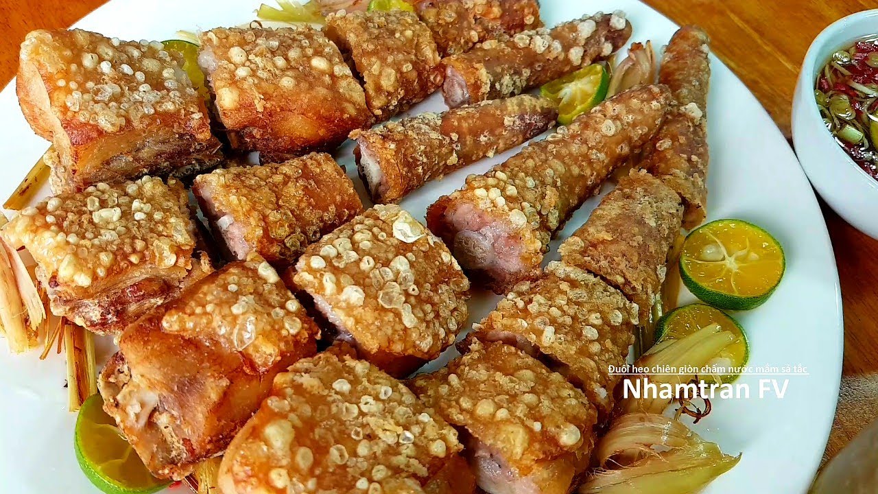 Đuôi lợn chiên