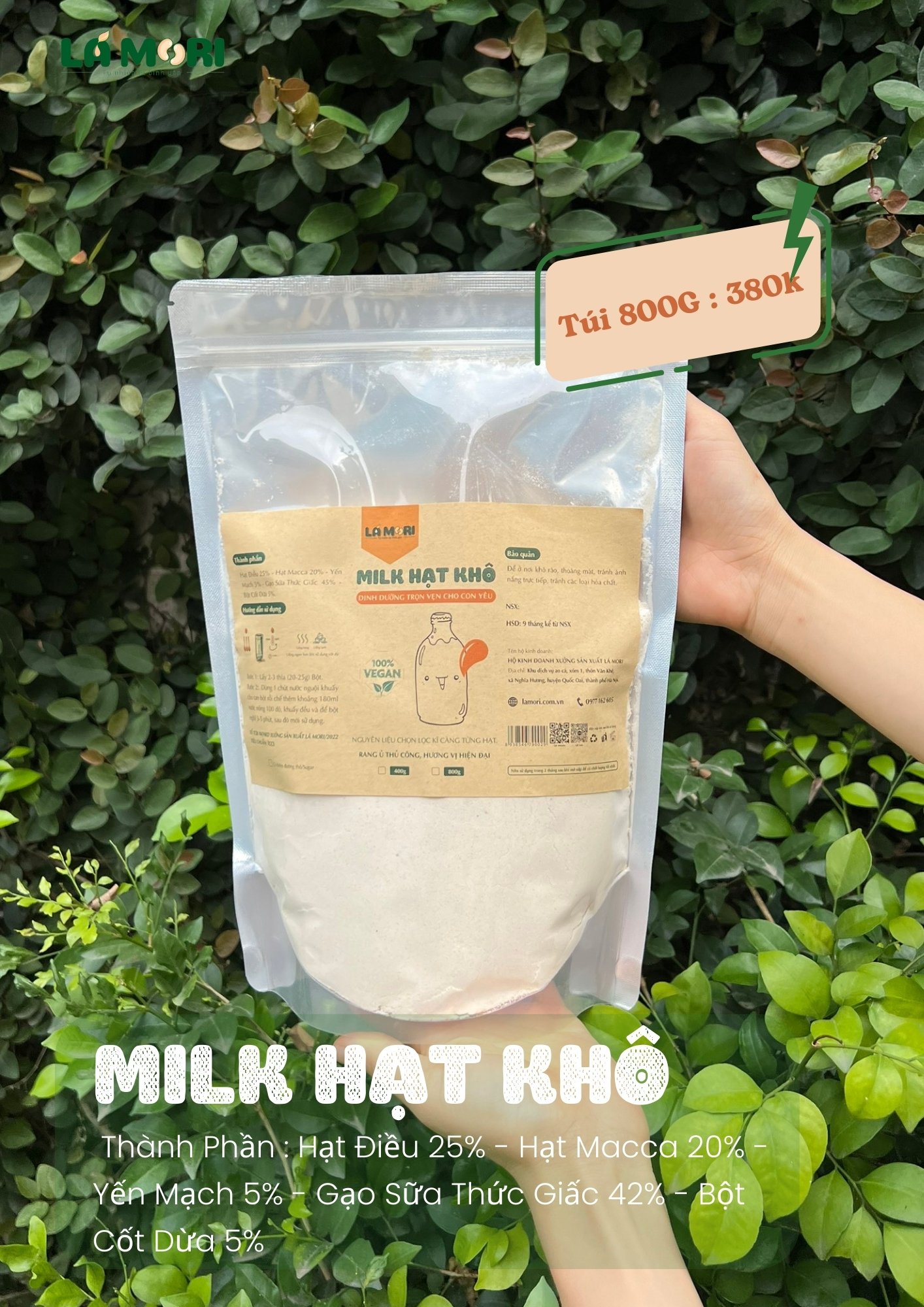 Milk Hạt Khô