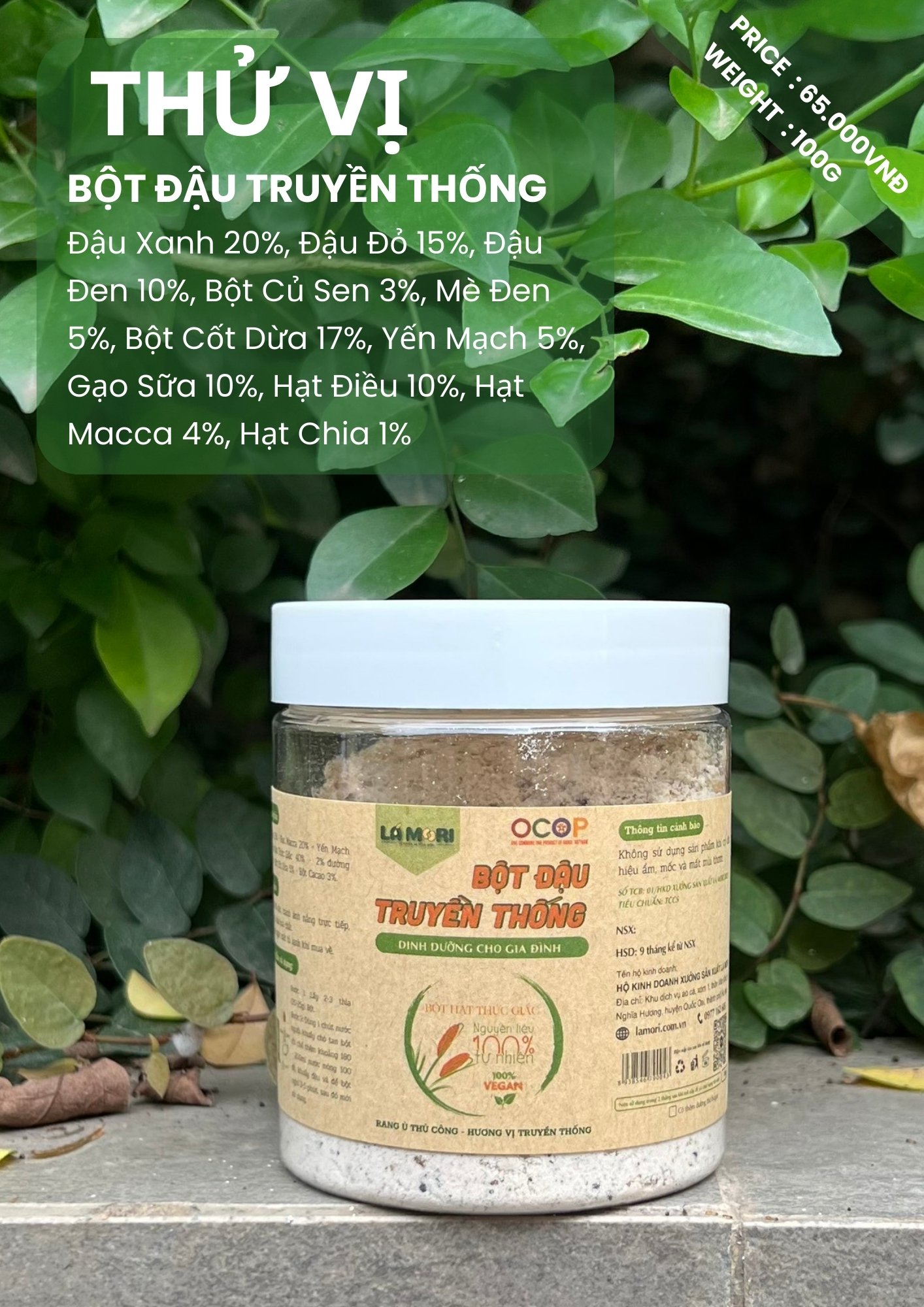 Bột Đậu Truyền Thống