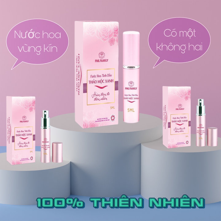 Nước Hoa Vùng Kín Thảo Mộc Xanh