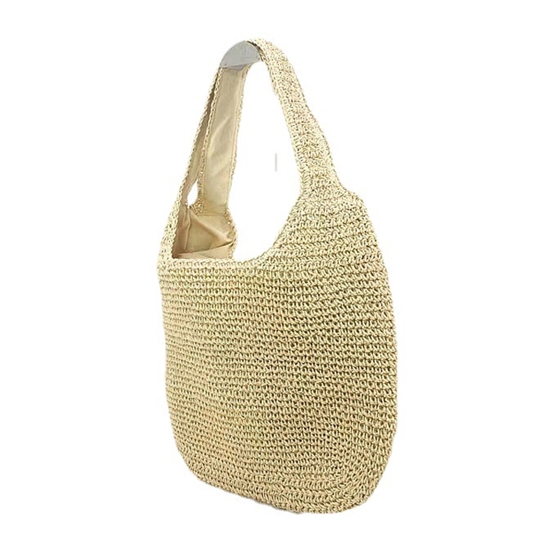 Túi Cói Hobo Đeo Vai Cỡ Lớn Phong Cách Bohemian - 2