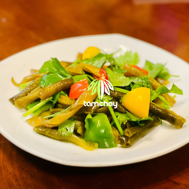 Tảo Xào Chua Ngọt