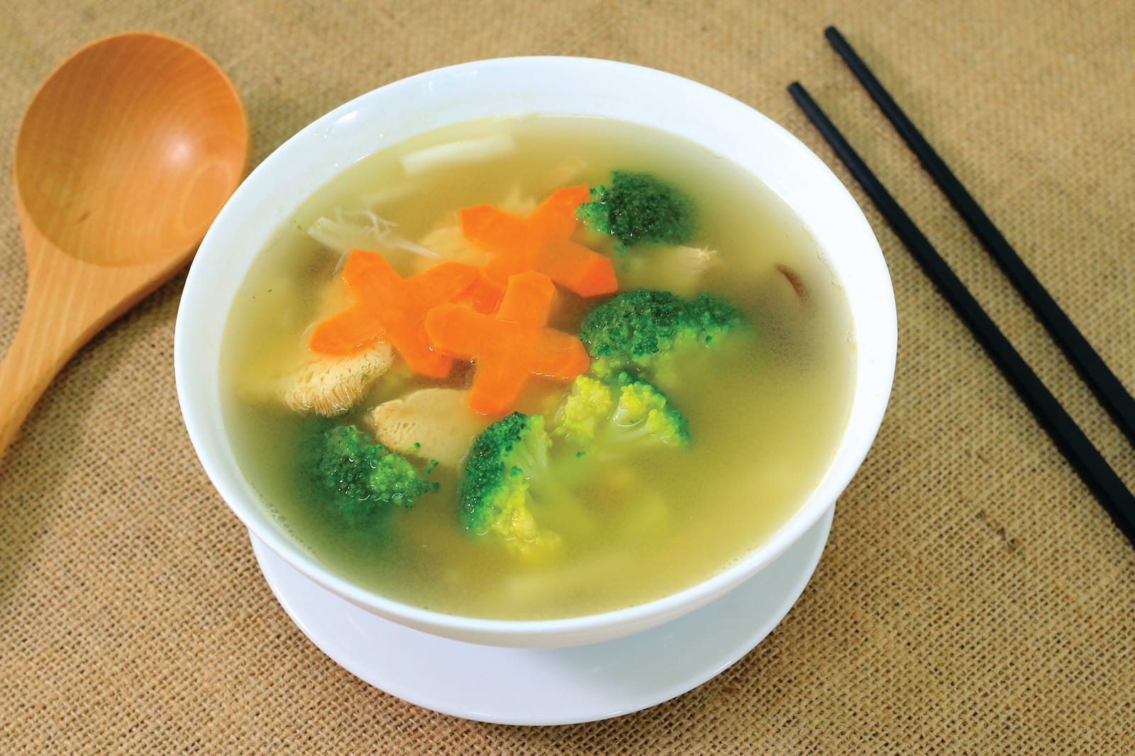 Canh Nấm Hoàng Đế