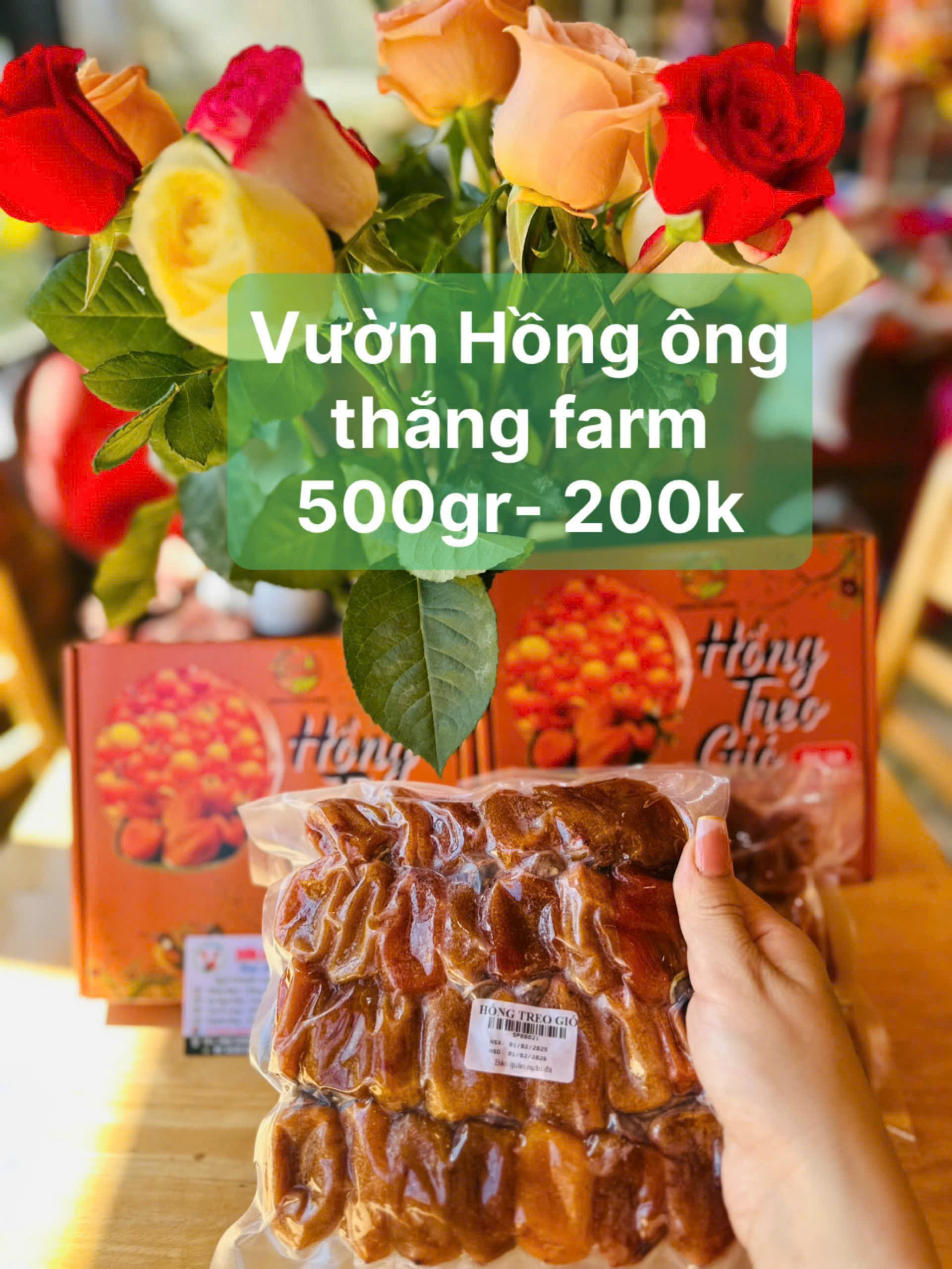 Hồng Treo Gió 1 nắng 500gr
