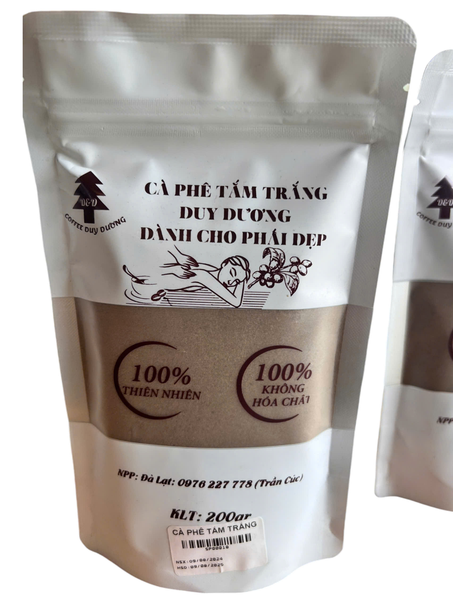 Cafe Tắm Trắng 250gr