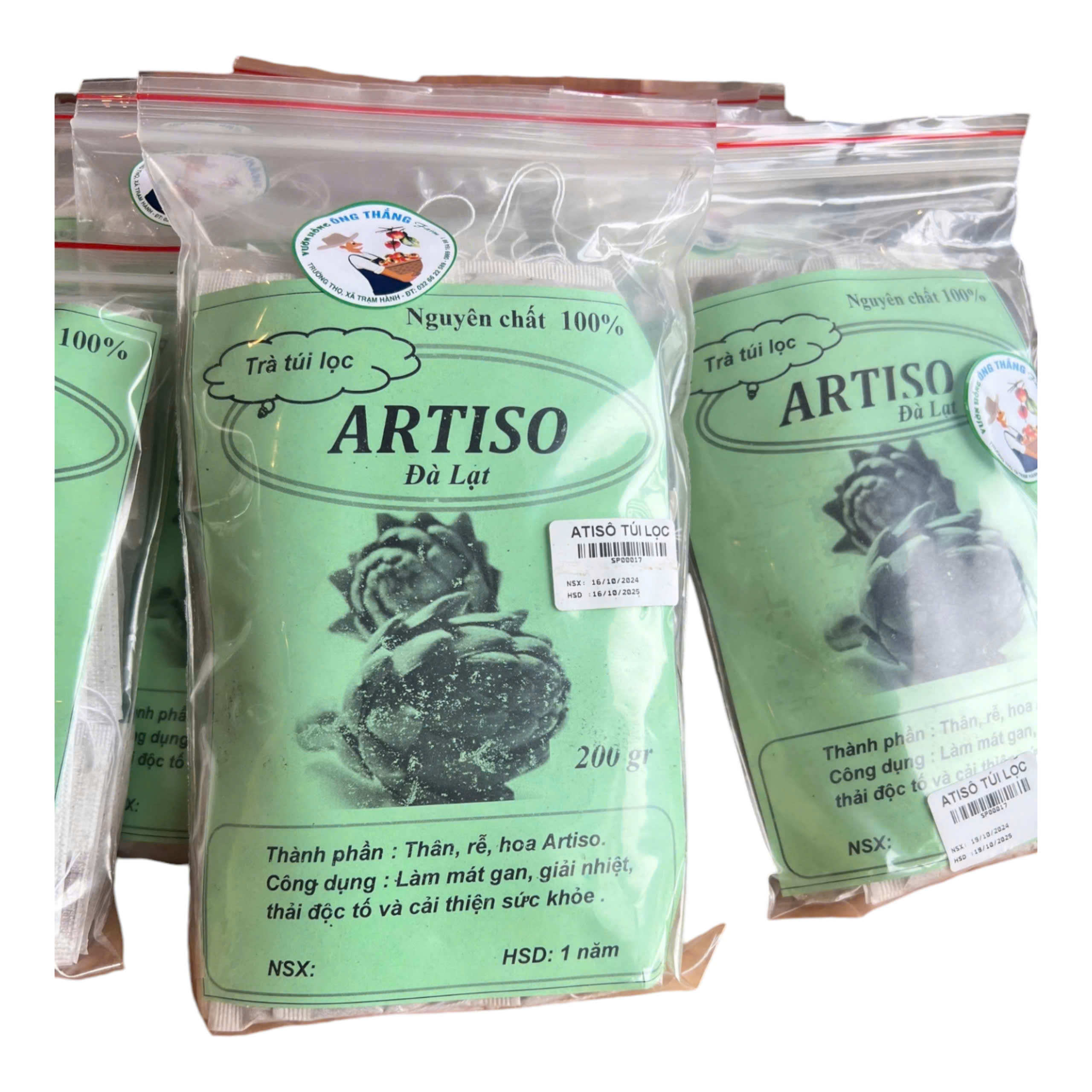 Atiso Túi Lọc 200gr