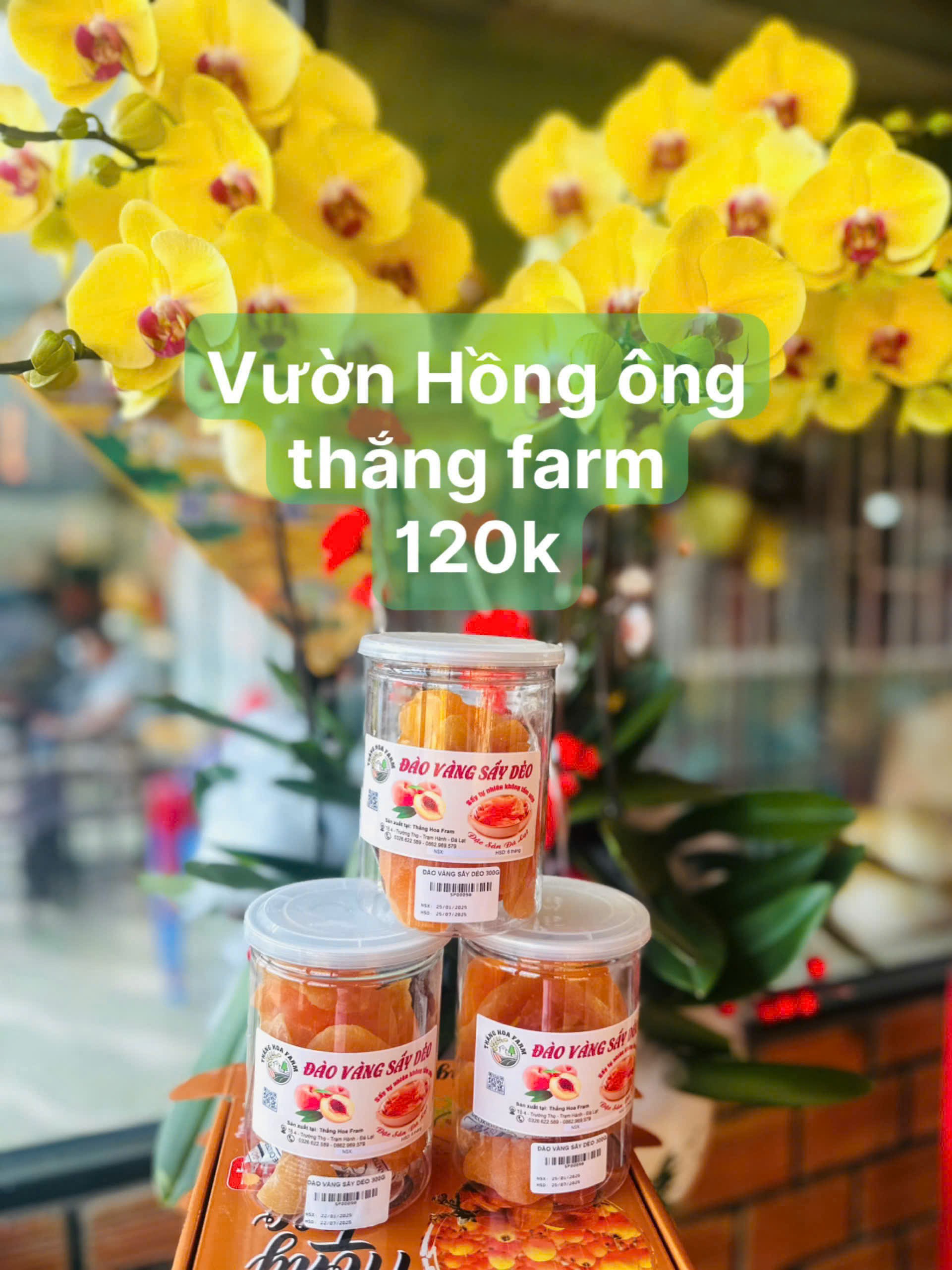 Đào Vàng Sấy Dẻo