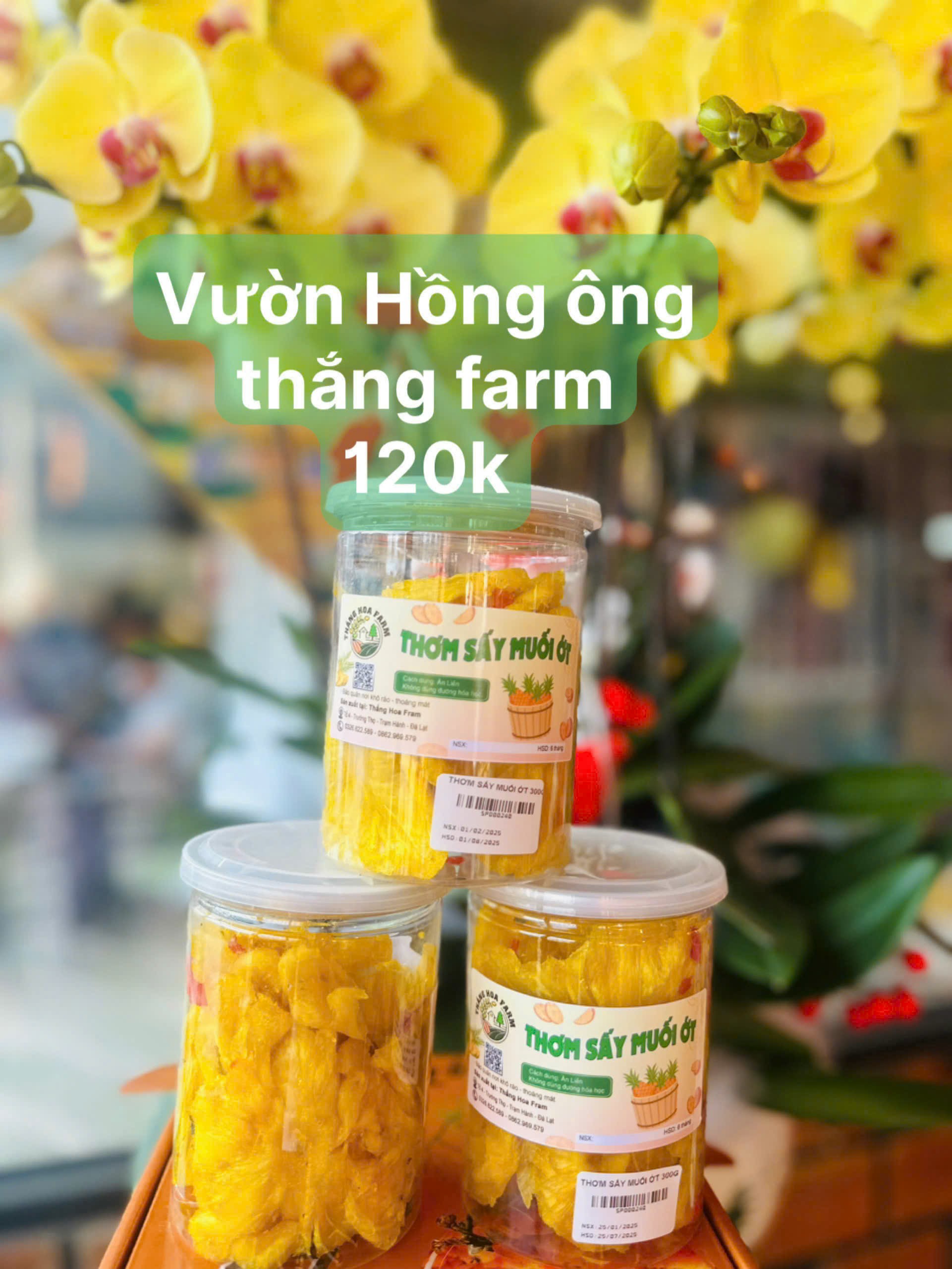 Thơm sấy muối ớt