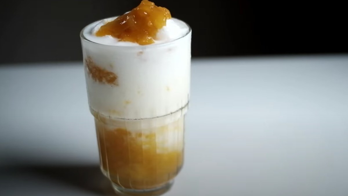 Sữa chua xoài hạt đác