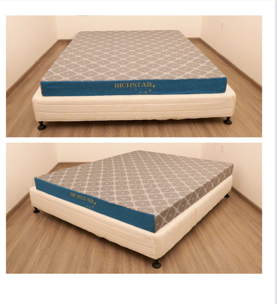Đệm foam cao su Richstar Kim Đỉnh dày 10cm, 15cm, 20cm