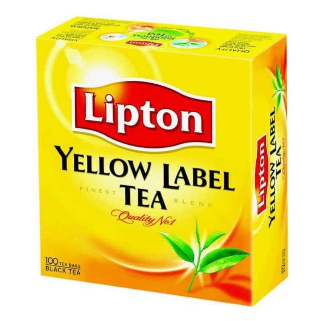 Trà Lipton nhãn vàng