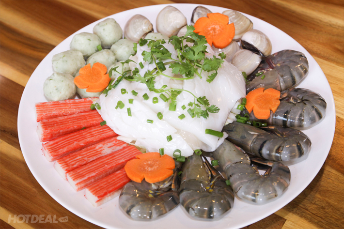 Dĩa lẩu Thái lớn