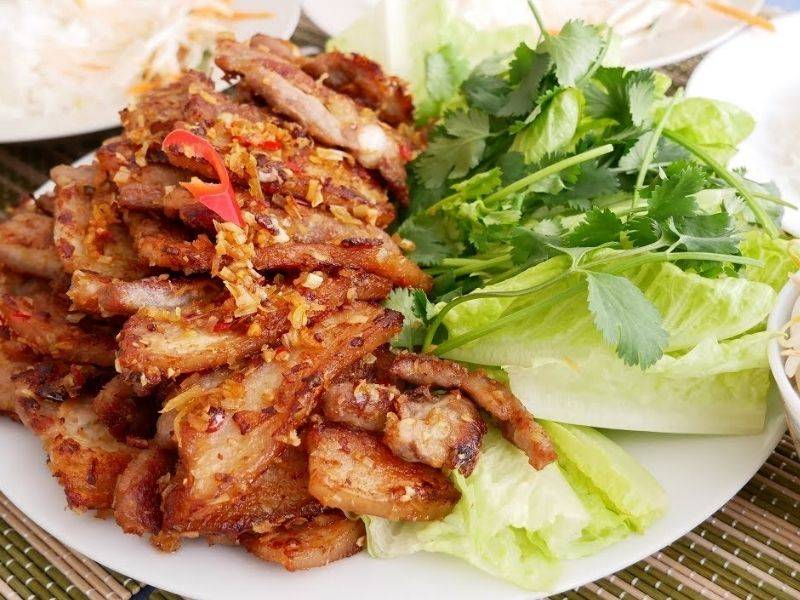 Heo mọi nướng