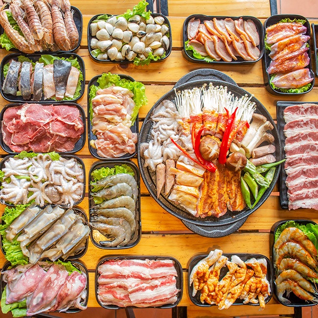 Set Lẩu Nướng 899k