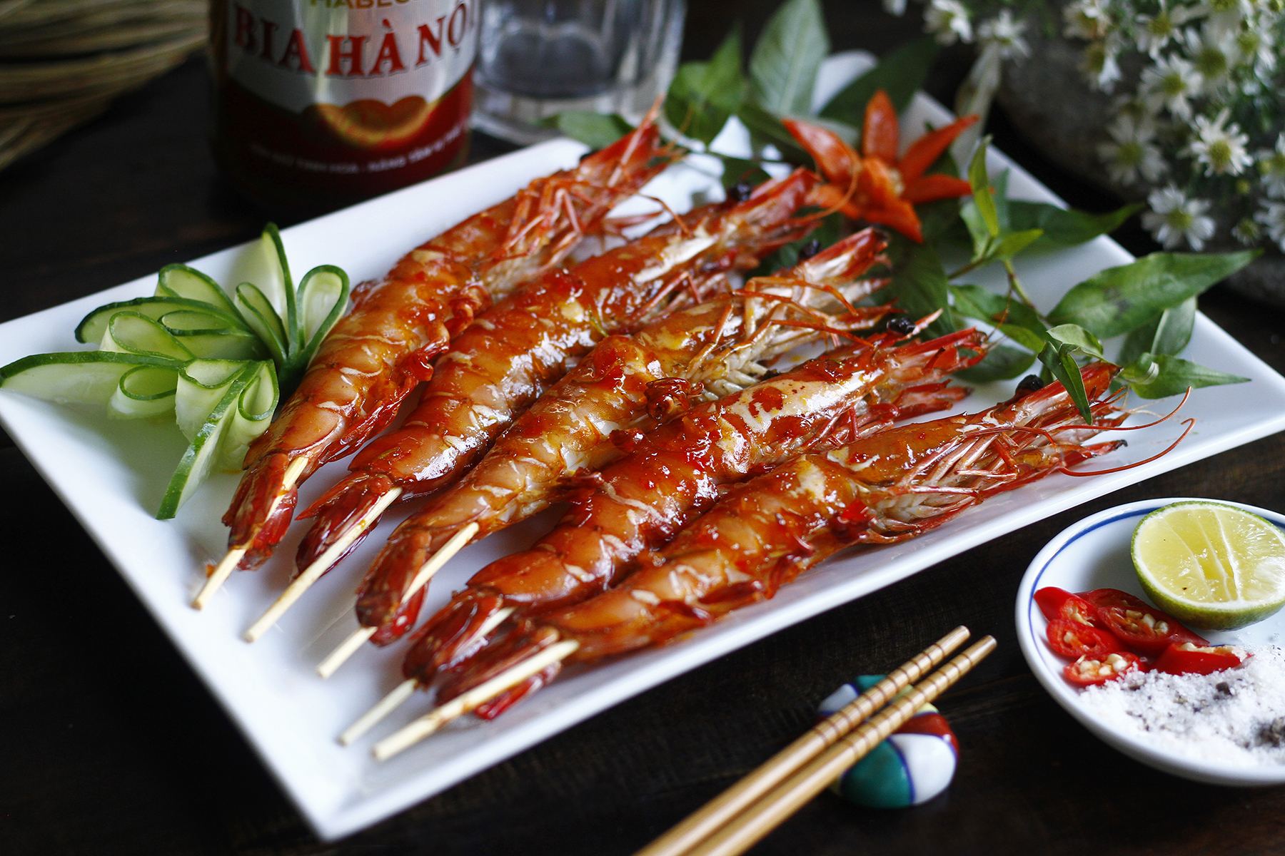 Tôm nướng