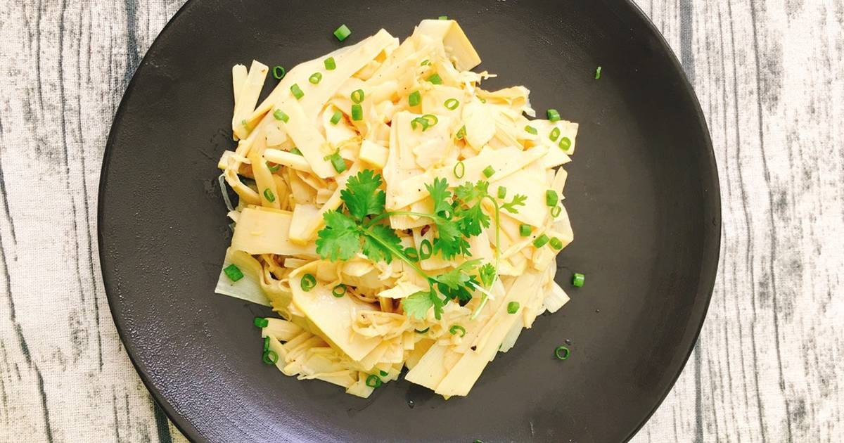 Măng xào tỏi