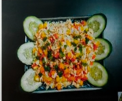 Cơm rang rau củ