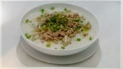 Cháo thịt băm