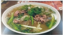 Phở bò nước