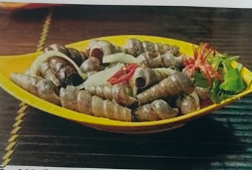 Ốc điếu xào me