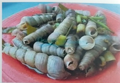 Ốc điếu hấp sả