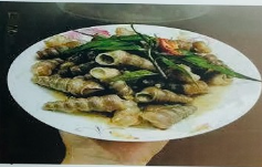 Ốc điếu luộc mắm