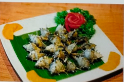 Ốc gai nướng