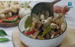 Sò hấp bia