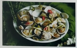 Ngao hấp sả