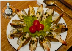 Tu hài nướng mỡ hành