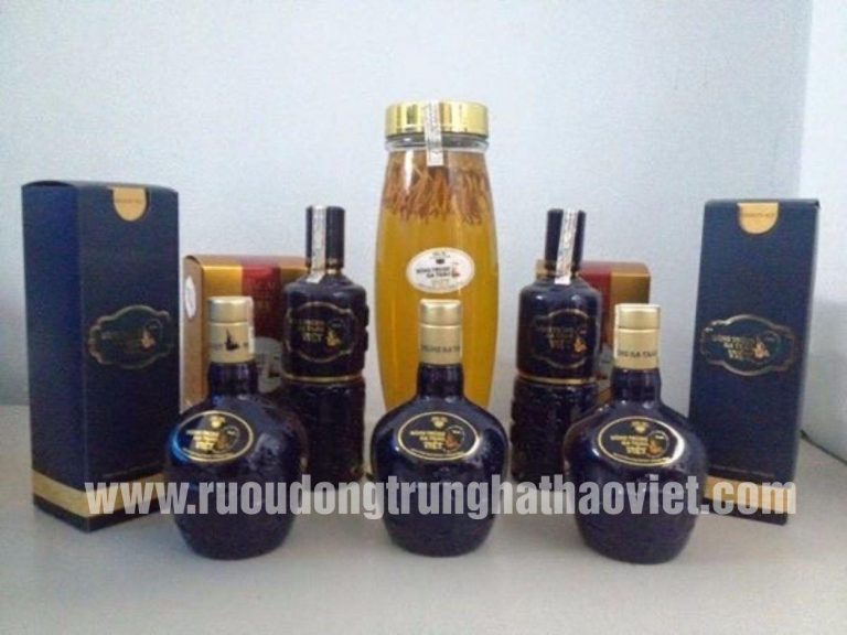 Rượu đông trùng hạ thảo Việt 7000ml