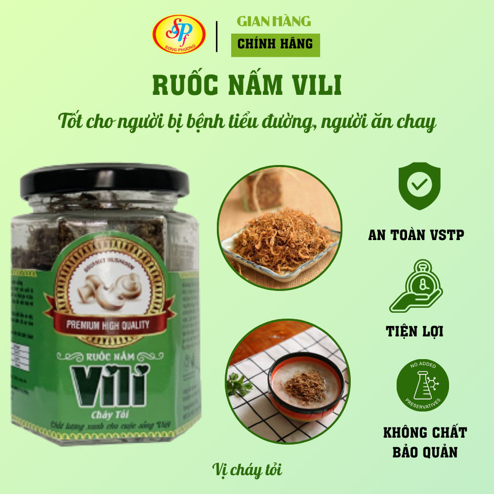 Ruốc nấm VILI (nguyên vị)