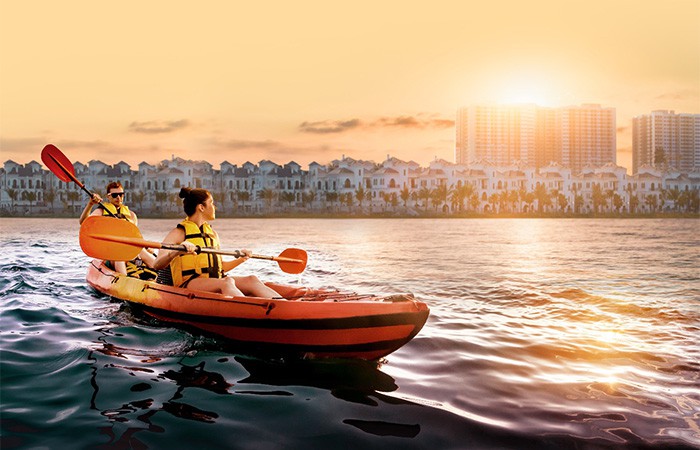 Chèo thuyền (2giờ/Lượt) Cư dân Vinhomes