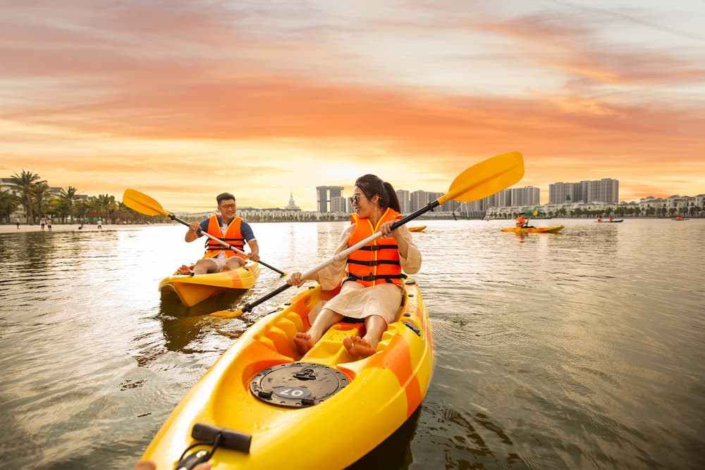 Vé chèo thuyền kayak (Đơn)/Giờ