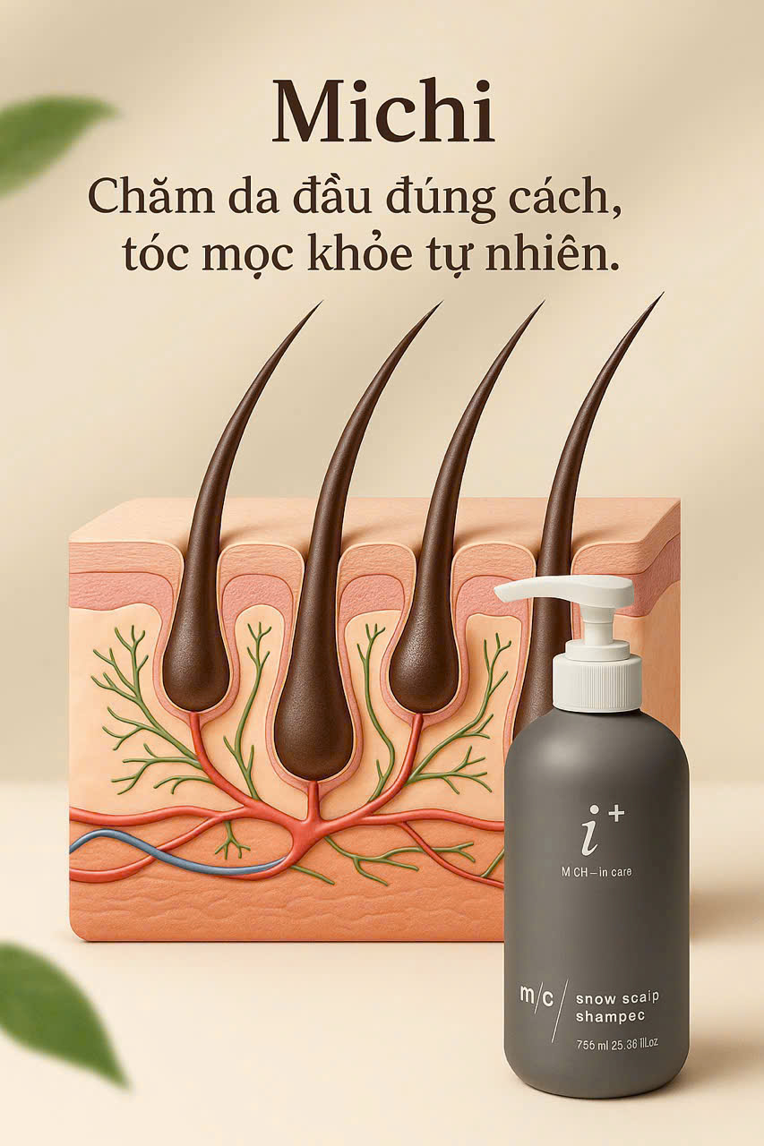 DẦU GỘI MICHI Hàn Quốc
