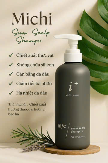 DẦU GỘI MICHI Hàn Quốc
