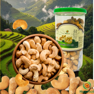 Hạt điều vỏ lụa hũ 500g
