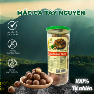 Hạt macca Tây Nguyên túi 300g
