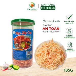 Mực sấy cay (xé sợi) 185g