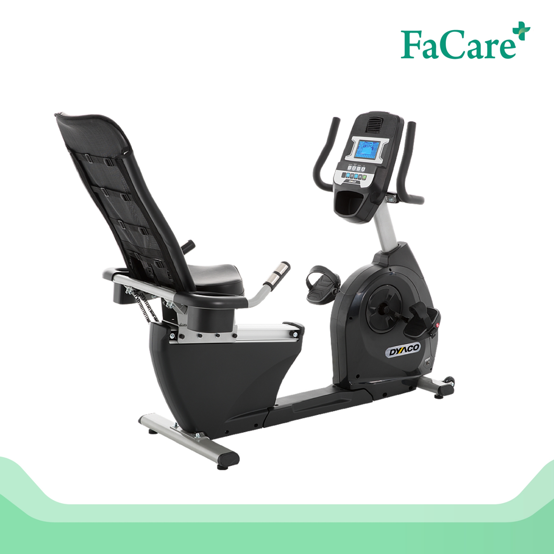 Máy tập xe đạp nằm nghiêng với trợ lực tự động Model LR100